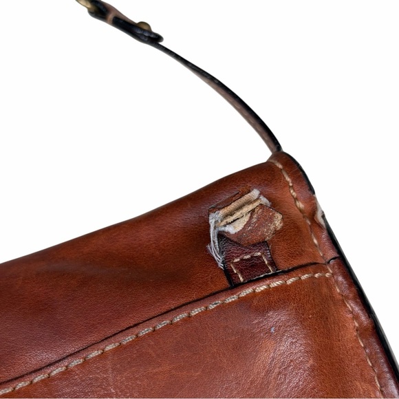 Frye Brown Leather Crossbody - Picture 10 of 13